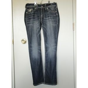 Silver Suki Slim Jeans W28